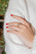 Bague 55 Damiani - Bague en or rose et or blanc avec diamant 58 Facettes 2582394CN