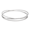 Bracelet Bracelet jonc en or blanc 18 carats et diamants 58 Facettes 2584570CN