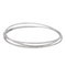 Bracelet Bracelet jonc en or blanc 18 carats et diamants 58 Facettes 2584570CN