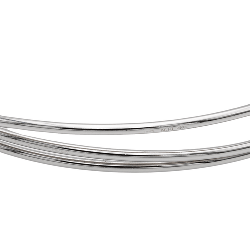 Bracelet Bracelet Jonc Or blanc Diamant 58 Facettes 2584570CN