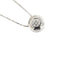 Collier Collier - Pendentif en or blanc 18 carats avec diamant 0,15 ct 58 Facettes 25854