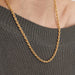 Necklace Vintage twisted mesh necklace 58 Facettes 2985