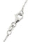 Collier Collier - Pendentif vague en or blanc 18 ct et diamants 58 Facettes 25928