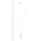 Collier Collier - Pendentif vague en or blanc 18 ct et diamants 58 Facettes 25928