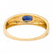 Bague 59 Bague Or jaune, Or blanc Saphir, Diamant 58 Facettes 2593579CD