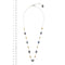 Collier Collier - Perles et quartz citrine en or blanc 18 ct 58 Facettes 25940