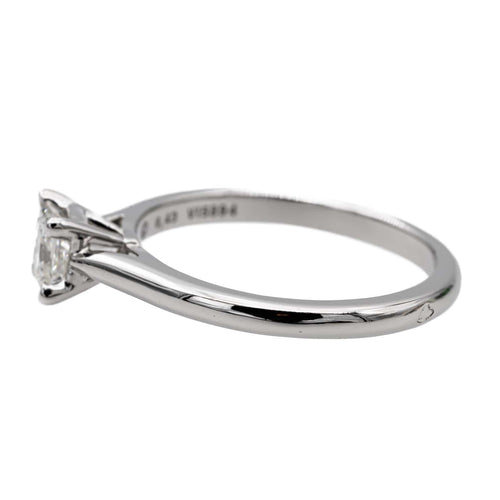 Bague 51 Cartier Bague Solitaire  Platine Diamant 58 Facettes 2595386CN