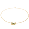 Collier Collier papillon en or jaune 18 carats, émeraudes et diamants 58 Facettes 2601193CN