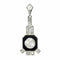 Pendentif Pendentif Art déco circa 1930 en or blanc 18K, onyx et diamants 58 Facettes 26019-0135
