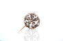Broche Broche XIXe siècle en or et argent sertie de diamants 58 Facettes 26043