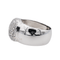 Bague 53 Bague en or blanc 18 carats sertie de diamants 58 Facettes 2609065CN