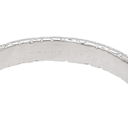 Bracelet Chaumet - Bracelet jonc en or blanc 18 carats 58 Facettes 2609069CN