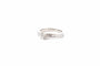 Bague 50 Solitaire - Bague en or blanc 18k et diamants 58 Facettes 26222