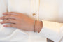 Bracelet Bracelet en platine serti de 55 diamants 58 Facettes 26220