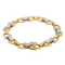 Bracelet Bracelet en or jaune et or blanc 18 carats serti de diamants 58 Facettes 2624864CN