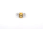 Bague 50 Bague en platine saphir jaune 2 ct et diamants 58 Facettes 26305-26315