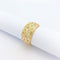 Bague 52 Bague en or jaune 18 carats et diamants 58 Facettes 26371