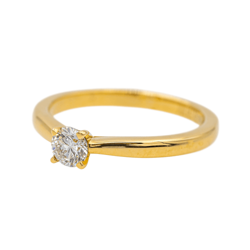 Bague 49 Bague Solitaire Or jaune Diamant 58 Facettes 2638323CN