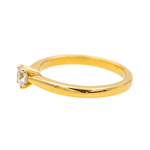 Bague 49 Bague Solitaire Or jaune Diamant 58 Facettes 2638323CN