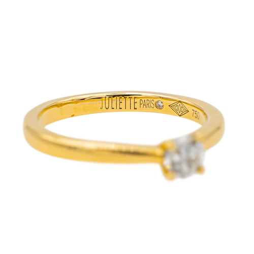 Bague 49 Bague Solitaire Or jaune Diamant 58 Facettes 2638323CN