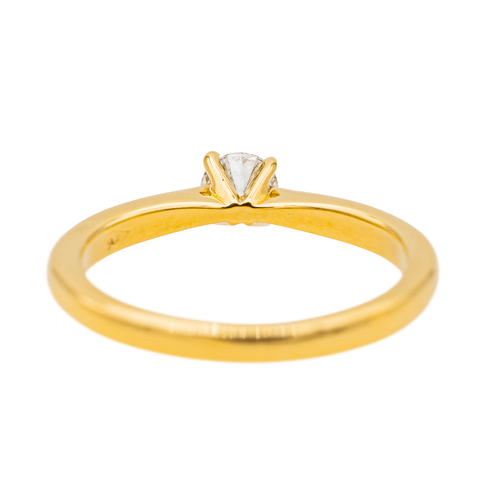 Bague 49 Bague Solitaire Or jaune Diamant 58 Facettes 2638323CN