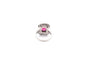 Bague 55 Bague vintage en or blanc 18k avec tourmaline et diamants 58 Facettes 26431-26500