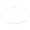 Collier Ginette NY Collier Tiny Seven Circles Or rose 58 Facettes 2646753CN