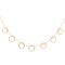 Collier Ginette NY Collier Tiny Seven Circles Or rose 58 Facettes 2646753CN