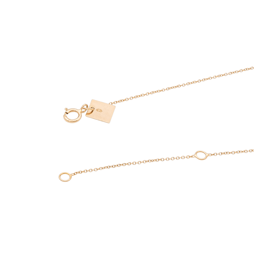 Collier Ginette NY - Collier Tiny Seven Circles en or rose 18 carats 58 Facettes 2646753CN