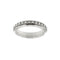 Bague 53 Donna Oro Infinity - Bague Eternelle tournante en or blanc 18 ct diamants 0,60 ct 58 Facettes 26509