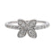 Bague 45 Bague Fleur Or blanc Diamant 58 Facettes 2653077CN