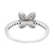 Bague 45 Bague Fleur Or blanc Diamant 58 Facettes 2653077CN