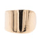 Bague 55 Ginette NY - Bague Bliss Large Open Ring en or rose 58 Facettes 2656020CN
