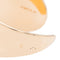 Bague 55 Ginette NY - Bague Bliss Large Open Ring en or rose 58 Facettes 2656020CN
