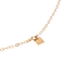Collier Ginette NY - Collier pendentif Jumbo Donut on Chain en or rose 58 Facettes 2656184CN