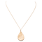 Collier Ginette NY Collier Pendentif Bliss on Chain Or rose 58 Facettes 2656234CN