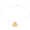 Collier Ginette NY Collier Pendentif Bliss on Chain Or rose 58 Facettes 2656234CN