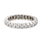 Bague 54 Alliance - Bague en or blanc 18 carats et diamants 58 Facettes 2659058CN