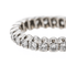 Bague 54 Alliance - Bague en or blanc 18 carats et diamants 58 Facettes 2659058CN