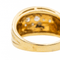 Bague 55 Bague en or jaune 18 carats sertie de diamants 58 Facettes 2663184CN