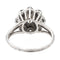 Bague 55.5 Bague en or blanc 18 carats sertie de diamants taille ancienne 58 Facettes 2663489CN