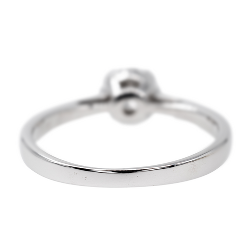 Bague 53 Bague Solitaire Or blanc Diamant 58 Facettes 2673349CN