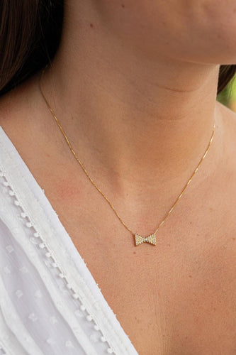 Collier Collier Pendentif Or jaune, Or blanc Diamant 58 Facettes 2673750CN