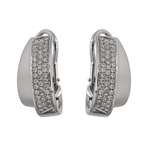 Boucles d'oreilles Giorgio Visconti Boucles d'oreilles  Or blanc Diamant 58 Facettes 2673929CN