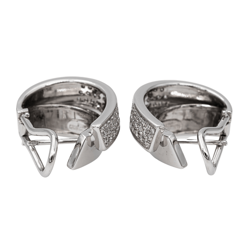 Boucles d'oreilles Giorgio Visconti Boucles d'oreilles  Or blanc Diamant 58 Facettes 2673929CN