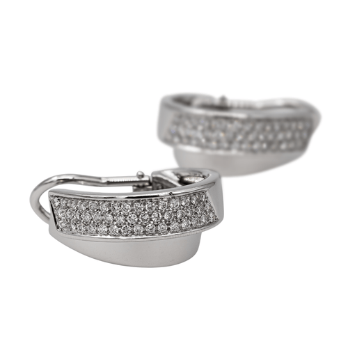 Boucles d'oreilles Giorgio Visconti Boucles d'oreilles  Or blanc Diamant 58 Facettes 2673929CN