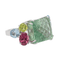Bague 47 Bague  Cocktail Or blanc Béryl, Aigue marine, Tourmaline 58 Facettes 2673930CN