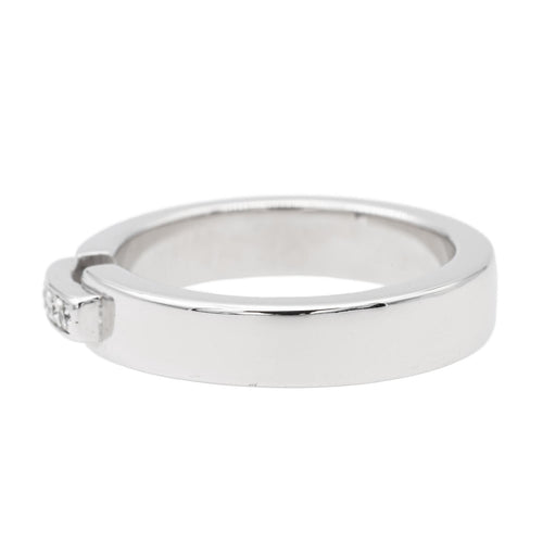 Bague 50 Bague en or blanc 18 carats sertie de diamants 58 Facettes 2674772CN