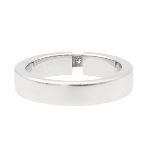 Bague 50 Bague en or blanc 18 carats sertie de diamants 58 Facettes 2674772CN