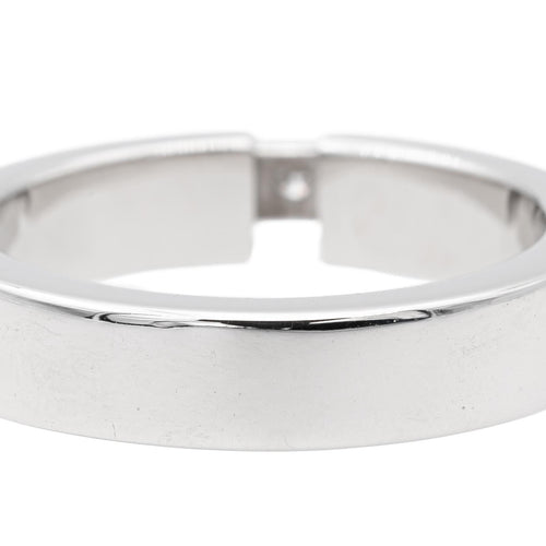 Bague 50 Bague en or blanc 18 carats sertie de diamants 58 Facettes 2674772CN